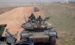Reshef Tanks operating in Gaza.